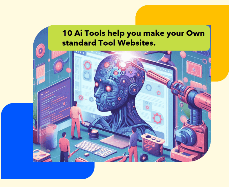 10 ai tools for build tool websites