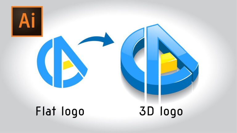 Turn Logo Into 3D Logo