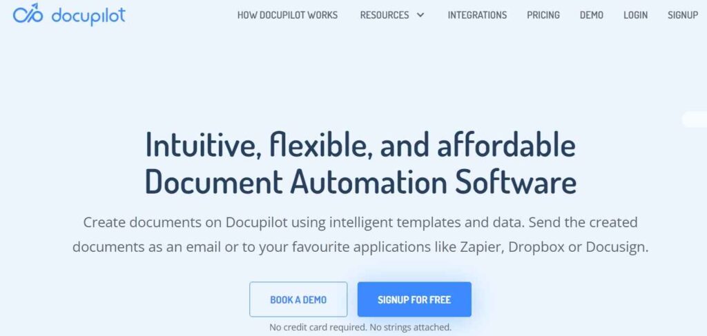 docupilot AI-Based Document Generation Software