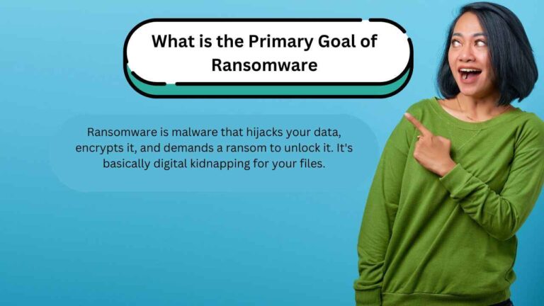 What is the Primary Goal of Ransomware